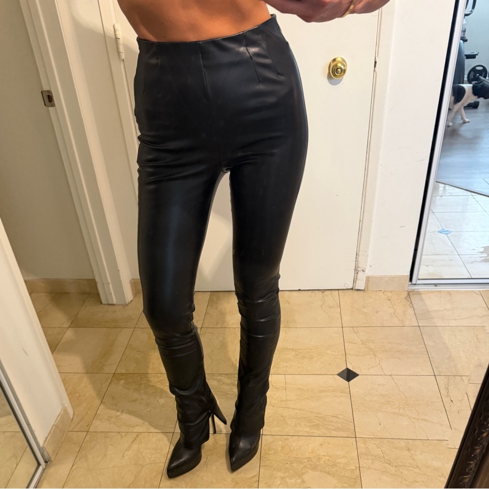 Zara leather pants - Picture 3 of 4